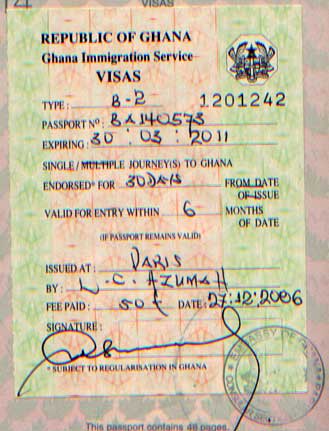 Ghana: Visa on Arrival for Nigerians