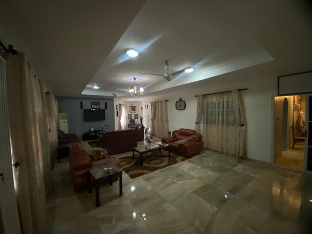 A 4 bedroom house with spacious compound.