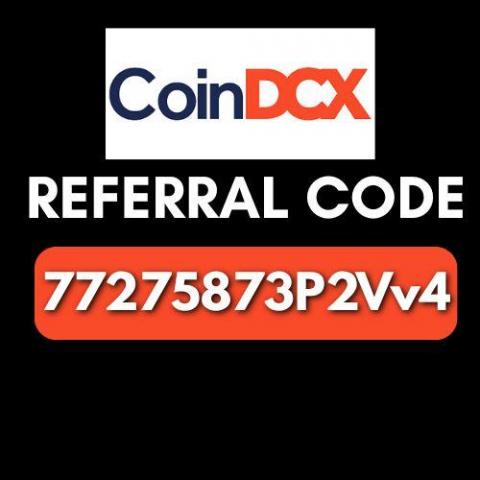 CoinDCX Referral Code (77275873P2Vv4) – Claim ₹2500 BTC & Save 30% on Fees