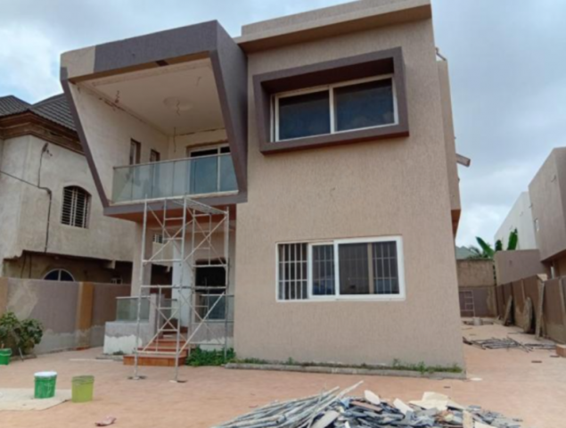 Luxury 4-Bedroom House with Boys’ Quarters for Sale – 70% Completed | Santo, East Legon Hills