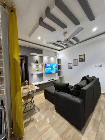 Furnished 1-Bedroom Apartment for Rent & Short Let in Sakumono, Accra