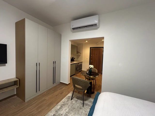 Furnished 1-Bedroom Luxury Apartment with Panoramic City Views at Harmonia Residence