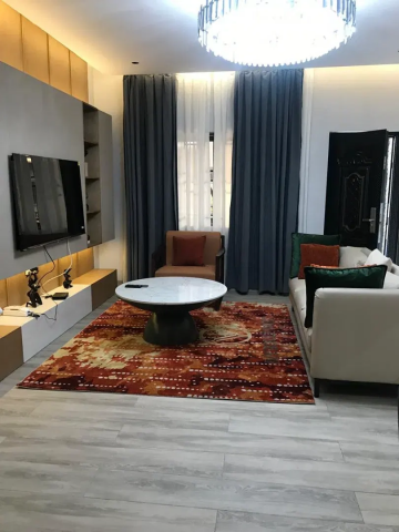 Fully Furnished 1-Bedroom Deluxe Apartment for Short Let in Trassaco Phase 2, East Legon