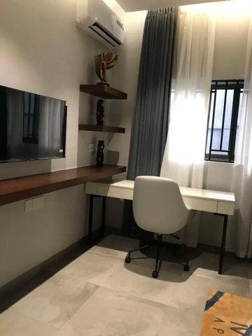 Fully Furnished 1-Bedroom Deluxe Apartment for Short Let in Trassaco Phase 2, East Legon