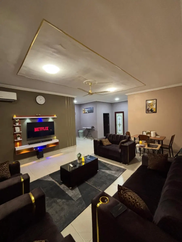 Fully Furnished 2-Bedroom Serviced Apartment in Ashaley Botwe