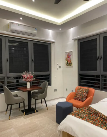 Luxury Romantic Studio Retreat for Short Let in Aburi – Near Botanical Gardens