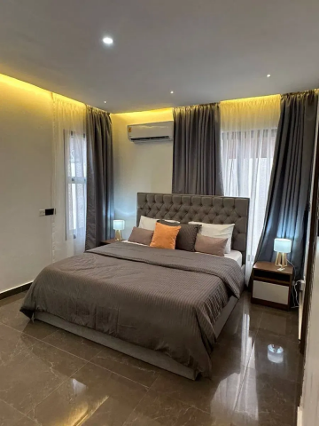 Luxurious Furnished 2-Bedroom Airbnb in Nanakrom, East Legon Hills, Accra