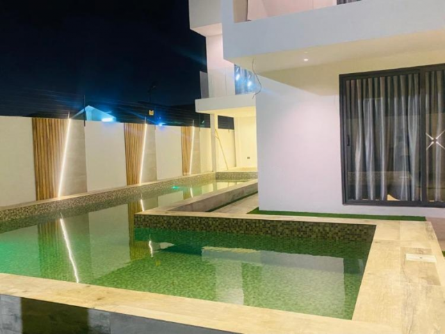 Exquisite 4-Bedroom Fully Furnished Detached Duplex for Short Let in Adjiringanor, East Legon, Accra