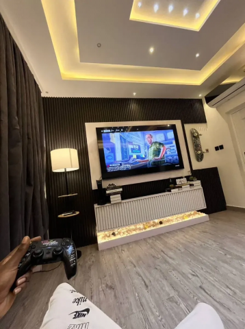Furnished 1-Bedroom Apartment for Rent in American House, East Legon