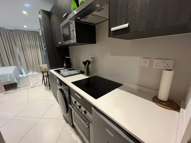 Fully Furnished Serviced 1-Bedroom Studio Apartment for Rent in Airport, Accra