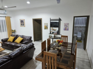 Luxury 4-Bedroom Furnished Apartment for Rent in East Legon, Near AnC Mall