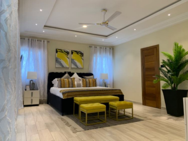 Luxury Fully Furnished 4-Bedroom House for Short Let in East Legon, Accra