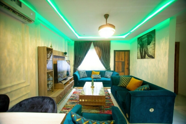 Luxury 2-Bedroom Furnished Apartment for Rent at Achimota Mile 7