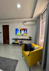 Furnished 1-Bedroom Studio Apartment for Short Let in Airport Residential Area, Accra