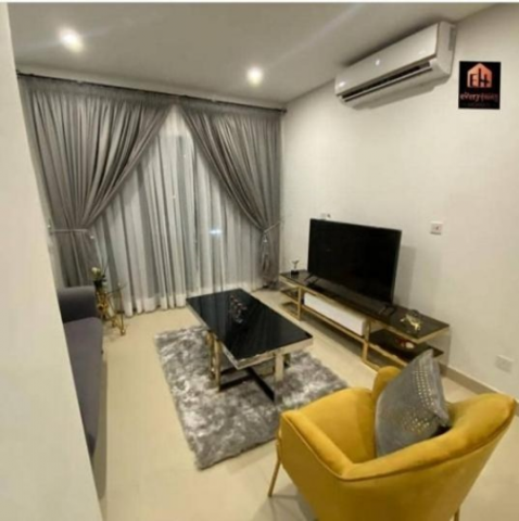 Furnished 1-Bedroom Apartment for Short Let in East Legon, Accra