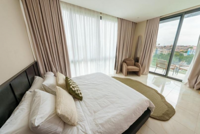 Furnished 1-Bedroom Apartment for Rent in Roman Ridge, Accra