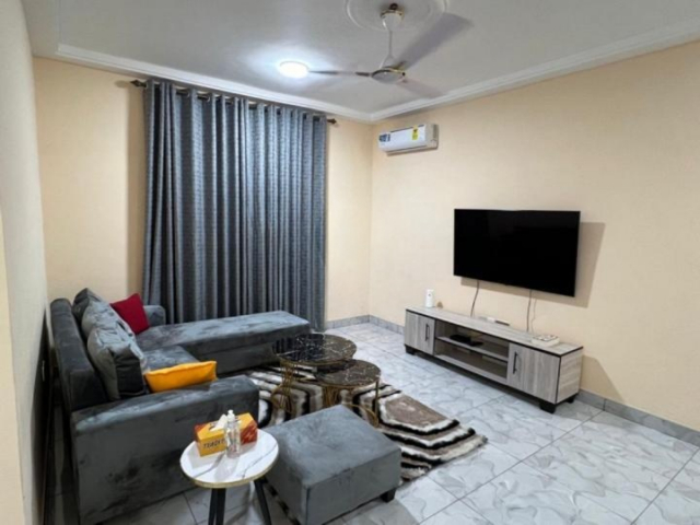 1-Bedroom Furnished Apartment for Rent in East Legon, Accra – GH₵700/Day
