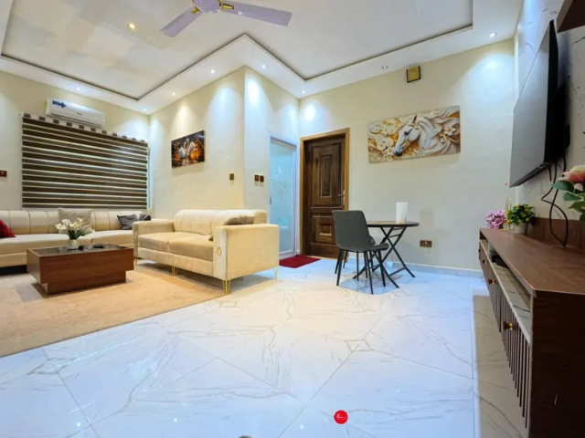 Fully Furnished 1-Bedroom Apartment with Hall for Rent in Gbawe, Accra