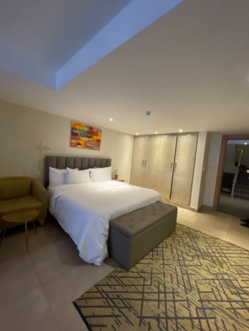 Furnished 1-Bedroom Apartment for Short Let in Airport Residential Area, Accra