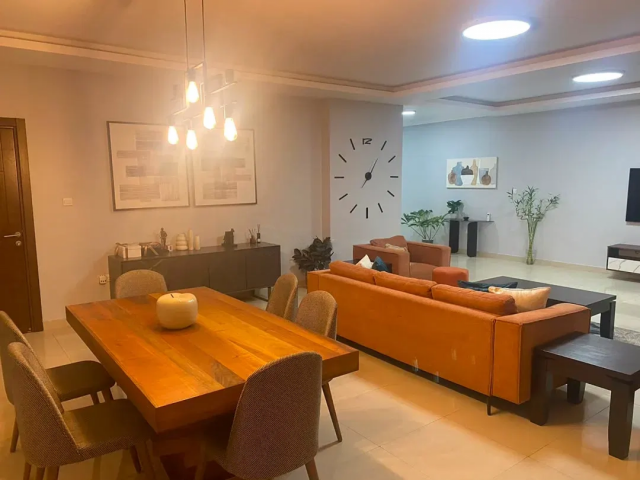 Luxury Fully Furnished 3-Bedroom Apartment for Rent in Airport Residential Area, Accra
