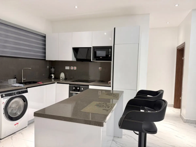 Furnished 1-Bedroom Apartment with Pool & Gym for Rent in East Legon