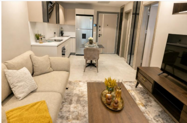 Fully Furnished 1-Bedroom Apartment for Rent at Grand Mirage, Airport Residential Area
