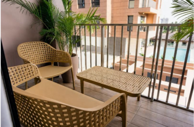 Fully Furnished 1-Bedroom Apartment for Rent at Grand Mirage, Airport Residential Area