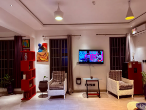 Beachside Furnished Studio Apartment for Short Let in Prampram
