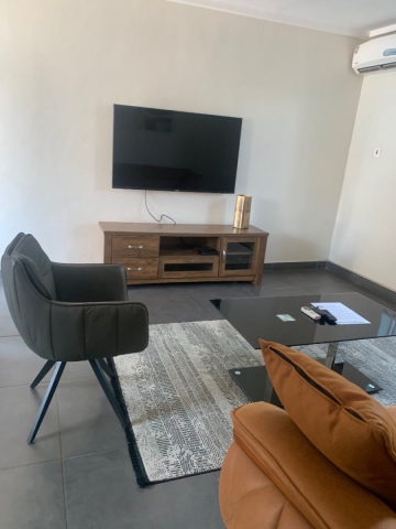 Furnished 1-Bedroom Apartment for Short Let in Baatsonaa, Spintex, Accra