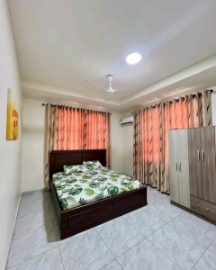 Luxurious Fully Furnished 1-Bedroom Smart Apartment for Rent in Spintex, Accra