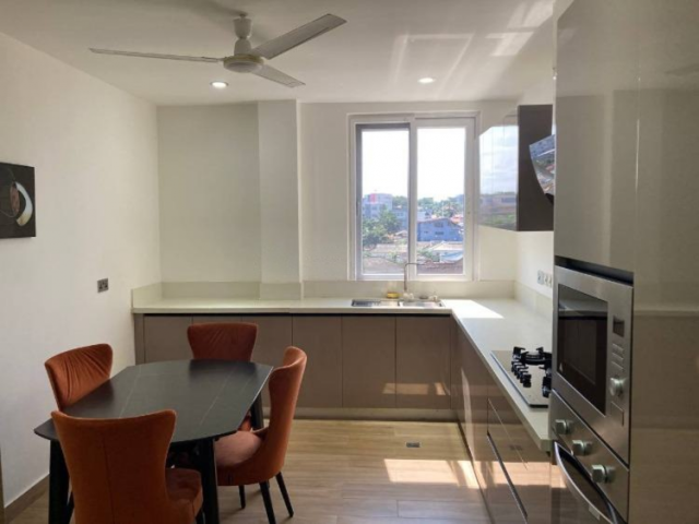Luxurious Fully Furnished 1-Bedroom Apartment with Pool in Osu, Accra