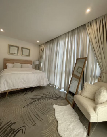 1-Bedroom Apartment with Pool, Gym & Rooftop Lounge for Rent in Roman Ridge, Accra
