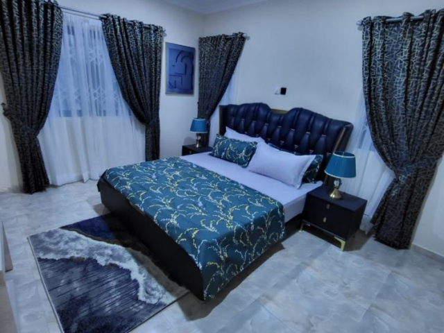 Furnished 4-Bedroom Detached Duplex with Swimming Pool for Short Let