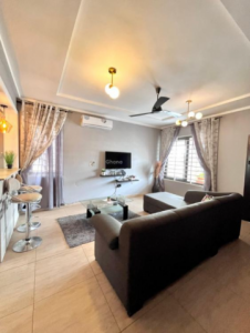 Luxury Furnished 2-Bedroom Serviced Apartment in Spintex, Accra