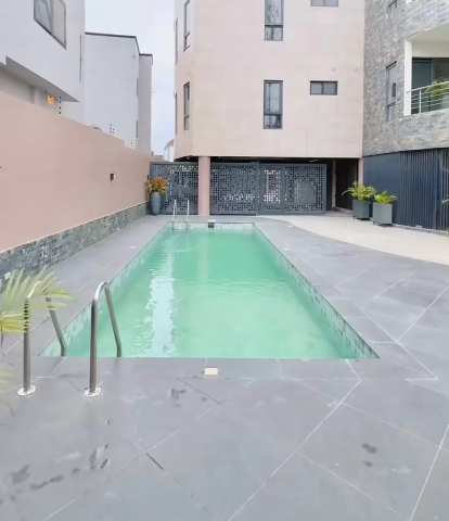 Furnished 3-Bedroom Serviced Apartment with Swimming Pool in North Labone