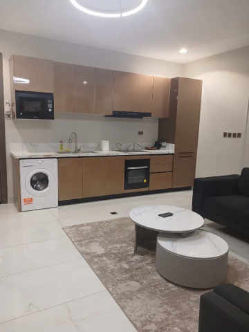 Furnished 1-Bedroom Deluxe Serviced Apartment in Cantonments, Accra