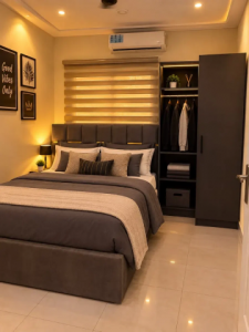2-Bedroom Open-Plan Furnished Apartment for Short Let in Abelemkpe, Accra