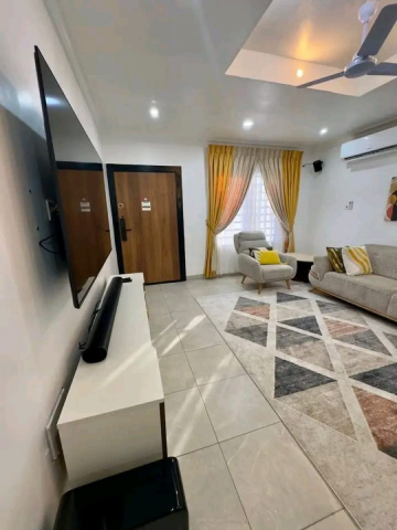 Fully Furnished 2-Bedroom Apartment for Short Let in Roman Ridge, Accra