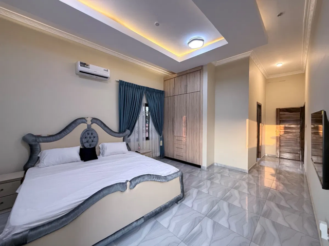 Furnished 3-Bedroom Apartment with 24/7 Power for Short Let in Tse Addo, Accra