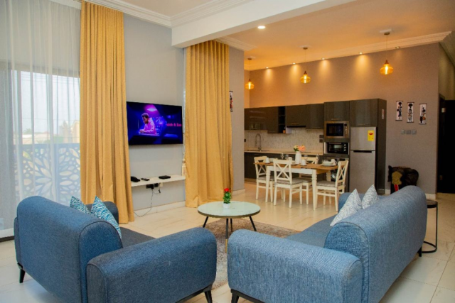 Premium Furnished 1-Bedroom Serviced Suite in Ashaley Botwe