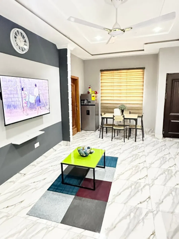 Furnished 1-Bedroom Apartment for Short Let in North Legon, Accra