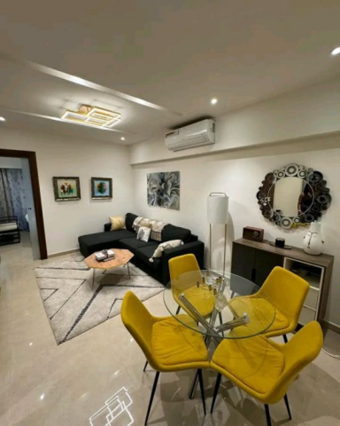 Fully Furnished 1-Bedroom Apartment for Short Let in Airport Residential Area, Accra