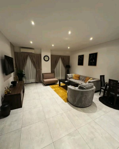 Fully Furnished 1-Bedroom Apartment with Swimming Pool and Gym in East Legon, Accra