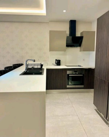 Luxury Furnished 1-Bedroom Apartment with Pool and Gym in Airport Residential Area, Accra