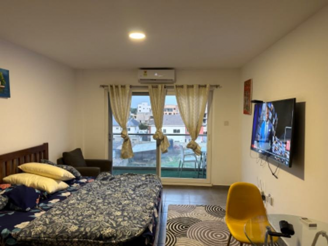 Furnished Studio Apartment with Swimming Pool and Gym at Oasis Park Residence, East Legon, Accra