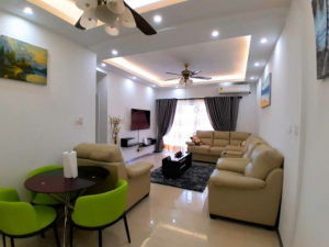 Luxury 3-Bedroom Apartment with Pool & Gym