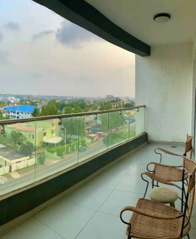 Luxury Furnished 2-Bedroom Apartment for Short Let in Dzorwulu, Accra – $160/Month