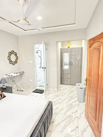 Furnished 1-Bedroom Apartment for Short Let in North Legon, Accra
