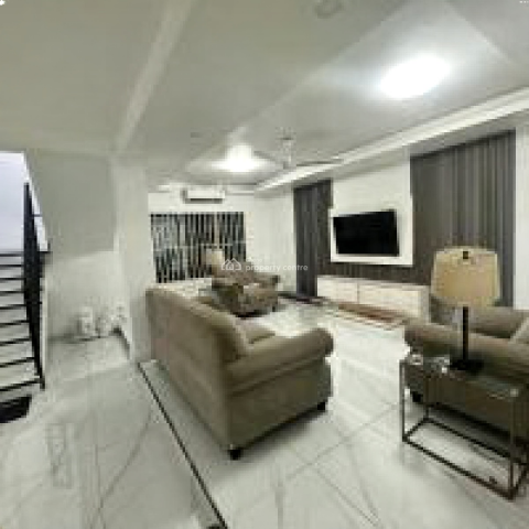 Modern 4-Bedroom Furnished Townhouse in Mariville Estate, East Airport, Accra