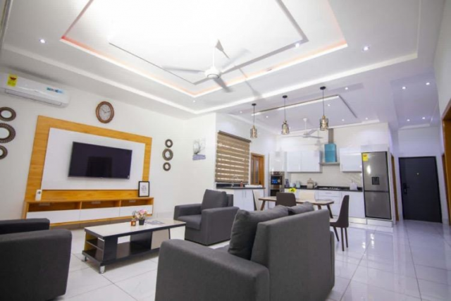 Fully Furnished 4-Bedroom House for Short Let in Ahodwo, Kumasi
